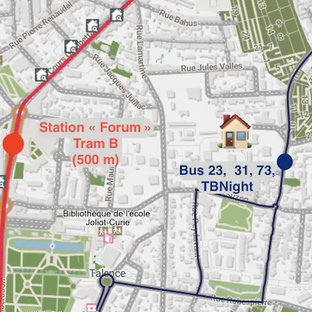 Spacieux 100m 5 Ch, Balcon, Tram, Parking Gratuit